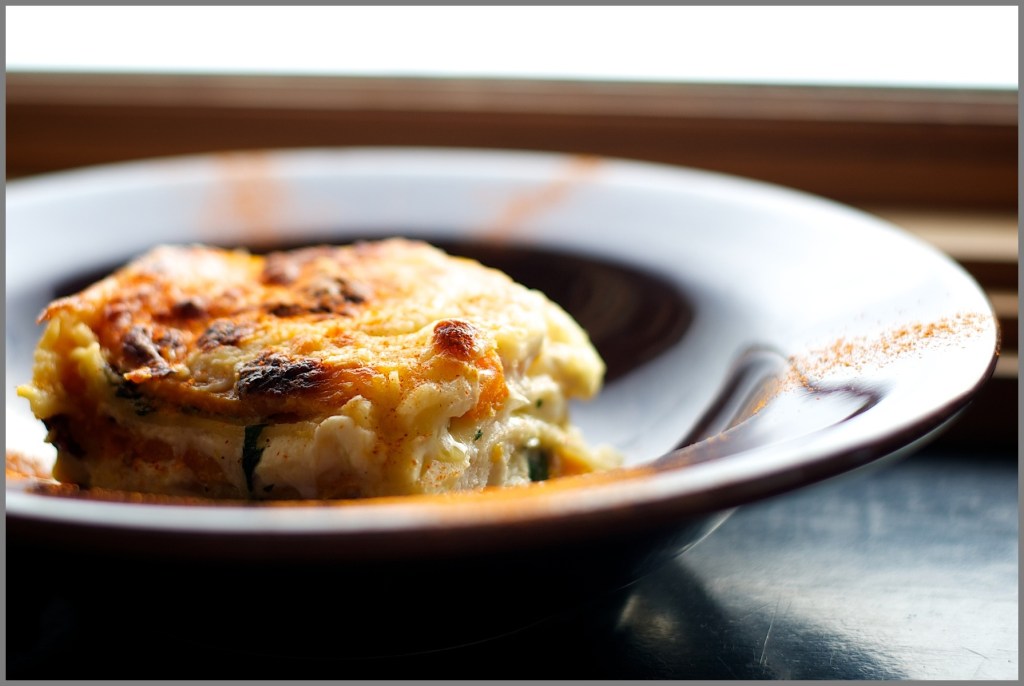 Butternut Squash and Spinach Lasagne 11-9-12 RKW