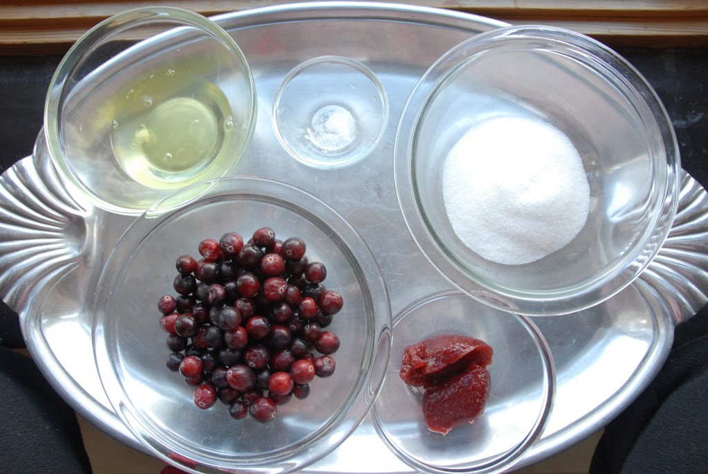 Cranberry Crackle Ingredients 