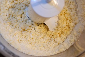 Dough at "curd" stage. BCM 12-9-14